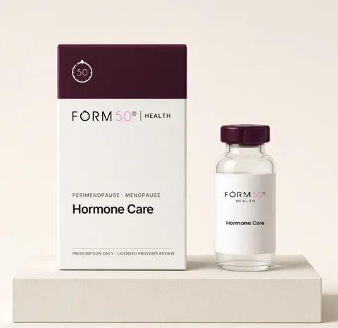 Digital render of the FORM50 Health Hormone Care packaging