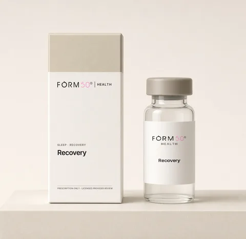 Digital render of the FORM50 Health Recovery packaging