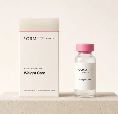 Digital render of the FORM50 Health Weight Care packaging